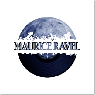 Maurice Ravel blue moon vinyl Posters and Art